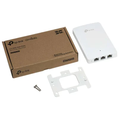 Access Point Tp-Link Omada Wi-Fi6  EAP615-Wall  AX1800 Wall Plate